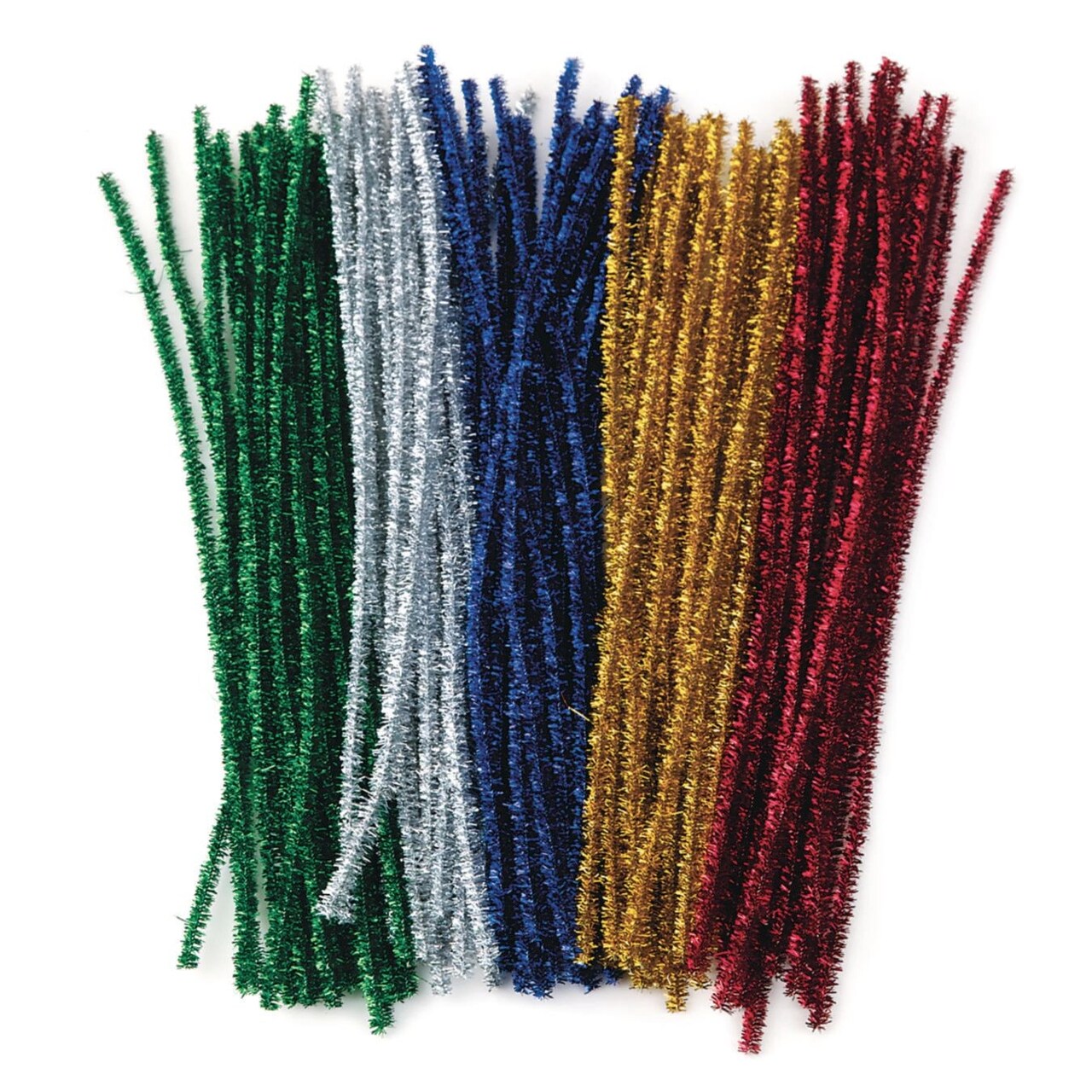 Color Splash!® Sparkle Chenille Stem Assortment (Pack of 100)